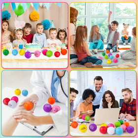 SHQDD stress balls suitable for kids 6+ with adult supervision for safety.