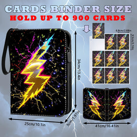 ShrewdYuya binder page layout highlights double sided storage for quick sorting