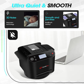 ShuffleBox G1 Pro deck compatibility supports standard, bridge, and jumbo card sizes.