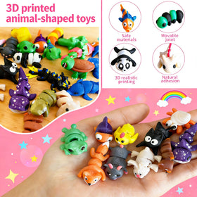 SHULI sensory toys mini animals support focus and calm during study.