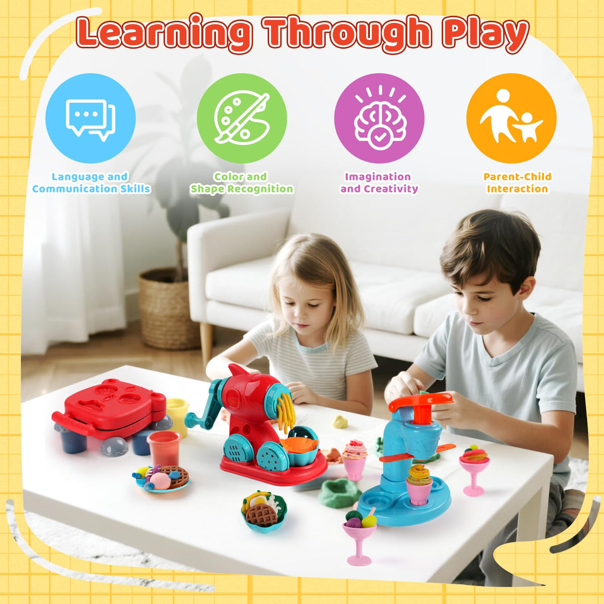 Shunshoon color dough gift set sparks creativity and storytelling in kids.