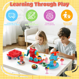 Shunshoon color dough gift set sparks creativity and storytelling in kids.