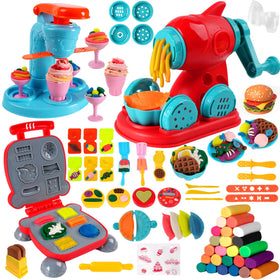 Shunshoon color dough ice cream maker for imaginative play and fine motor skills.
