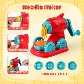 Shunshoon color dough kitchen tools fit small hands for easy shaping and cutting.