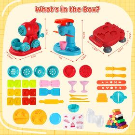 Shunshoon color dough noodle maker inspires creativity and hands‑on pretend cooking.