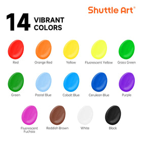 Shuttle Art 16oz pump bottles in use for large projects