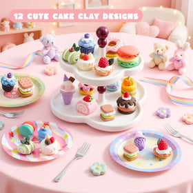 Shuttle Art air dry clay safety highlights non-toxicity and mess-free cleanup.