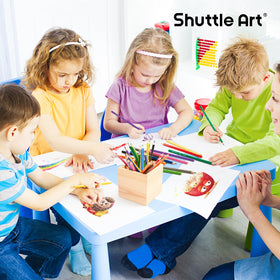Shuttle Art safe non-toxic pencils meeting ASTM-D4236 EN71 for kids