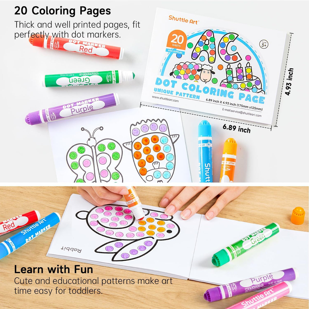 Downloadable patterns expand dot coloring options for home crafts.