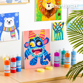 Shuttle Art non-toxic certification provides peace of mind during art sessions.