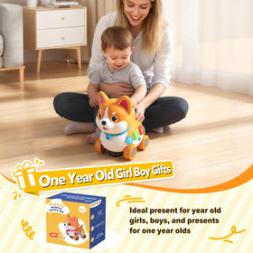 SHXYKZ Gift-ready puppy toy makes a thoughtful 1-year-old present