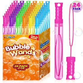ShyLizard 24-piece bubble wands in a colorful set for outdoor play.