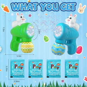 ShyLizard light-up bubble maker with LED glow for captivating visuals.