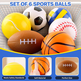ShyLizard mini sports bag keeps toys organized during outings.