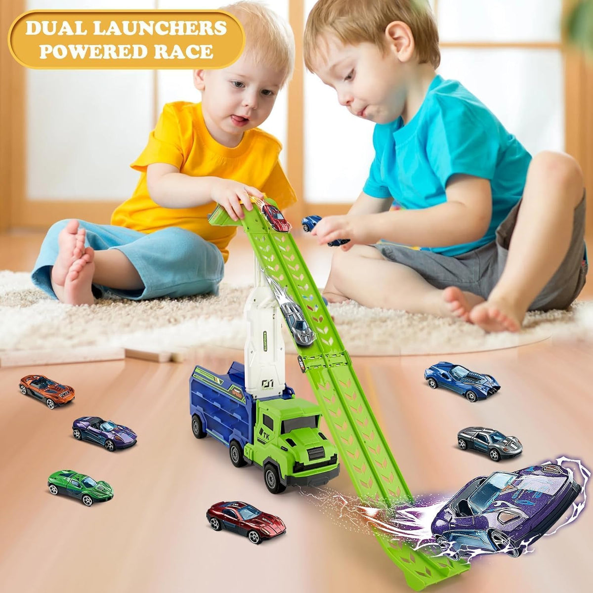 ShyLizard push-around play promotes active, hands-on racing fun