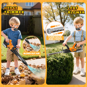 ShyLizard Realistic startup sounds add authentic garden play.