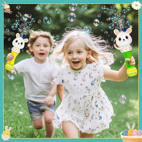 ShyLizard automatic bubble blower delivers thousands of bubbles