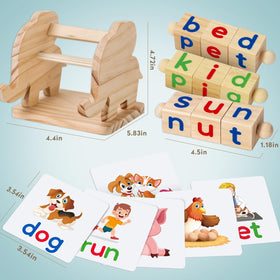 ShyLizard cvc-spelling-game encourages focused practice and memory recall.