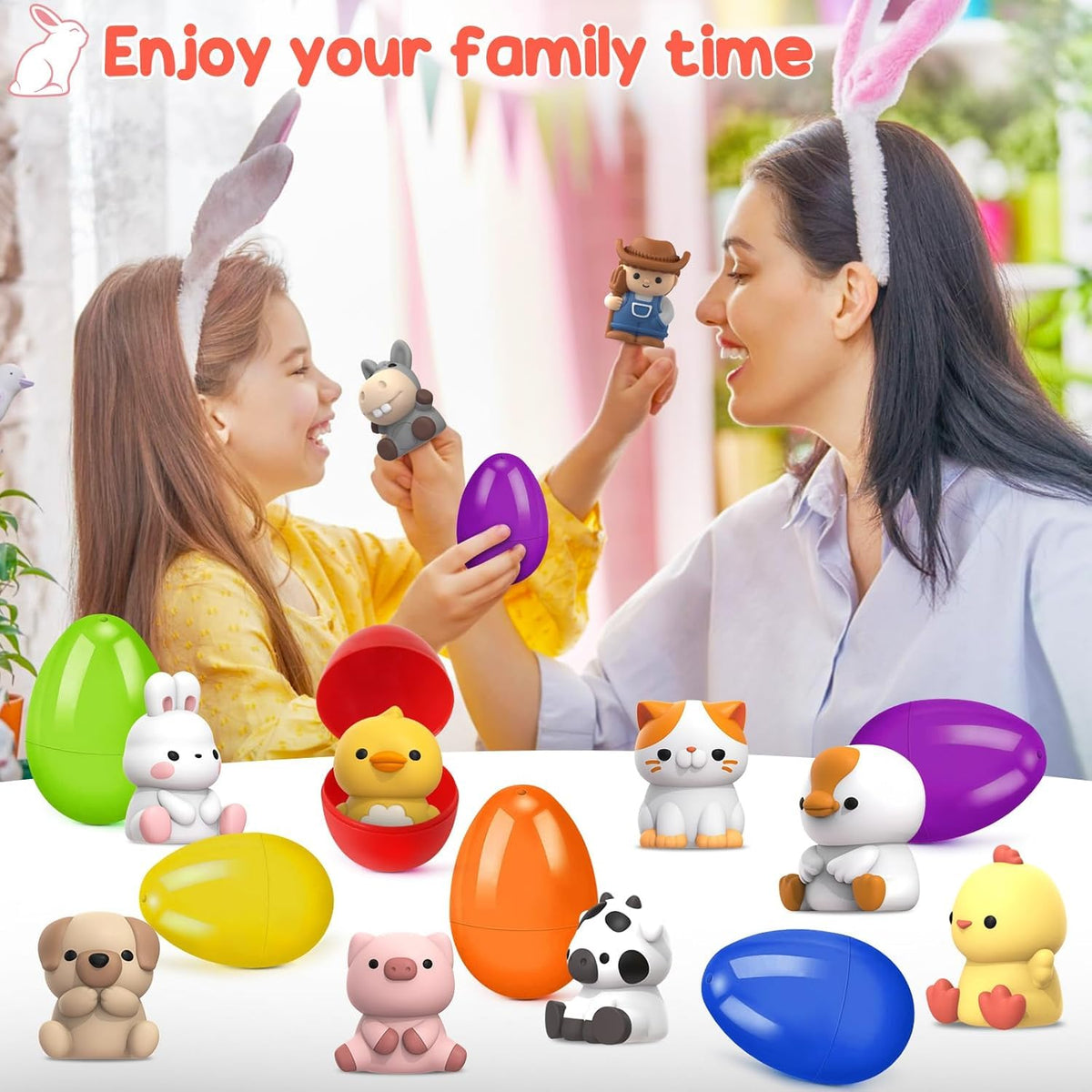 ShyLizard Easter basket stuffer puppets fit inside small baskets.