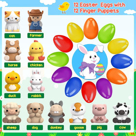 ShyLizard farmer puppet supporting storytelling and role-play during Easter.