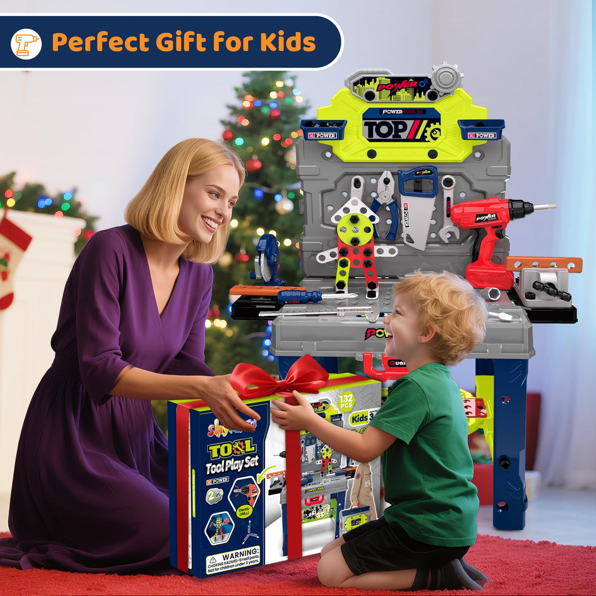ShyLizard ideal gift for budding builders aged 3-8.