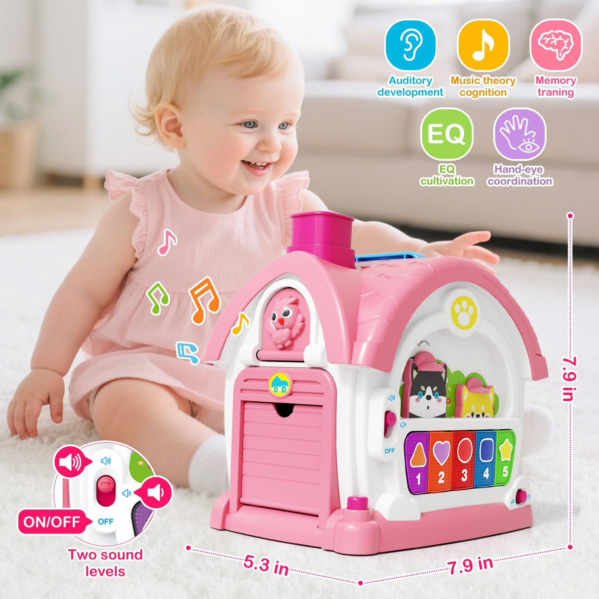 ShyLizard animal windows and garage feature encouraging role play