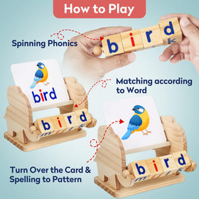 ShyLizard durable pine wood blocks ensure safe play