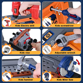 ShyLizard realistic drill: authentic sounds spark engaging role-play and pretend repairs.