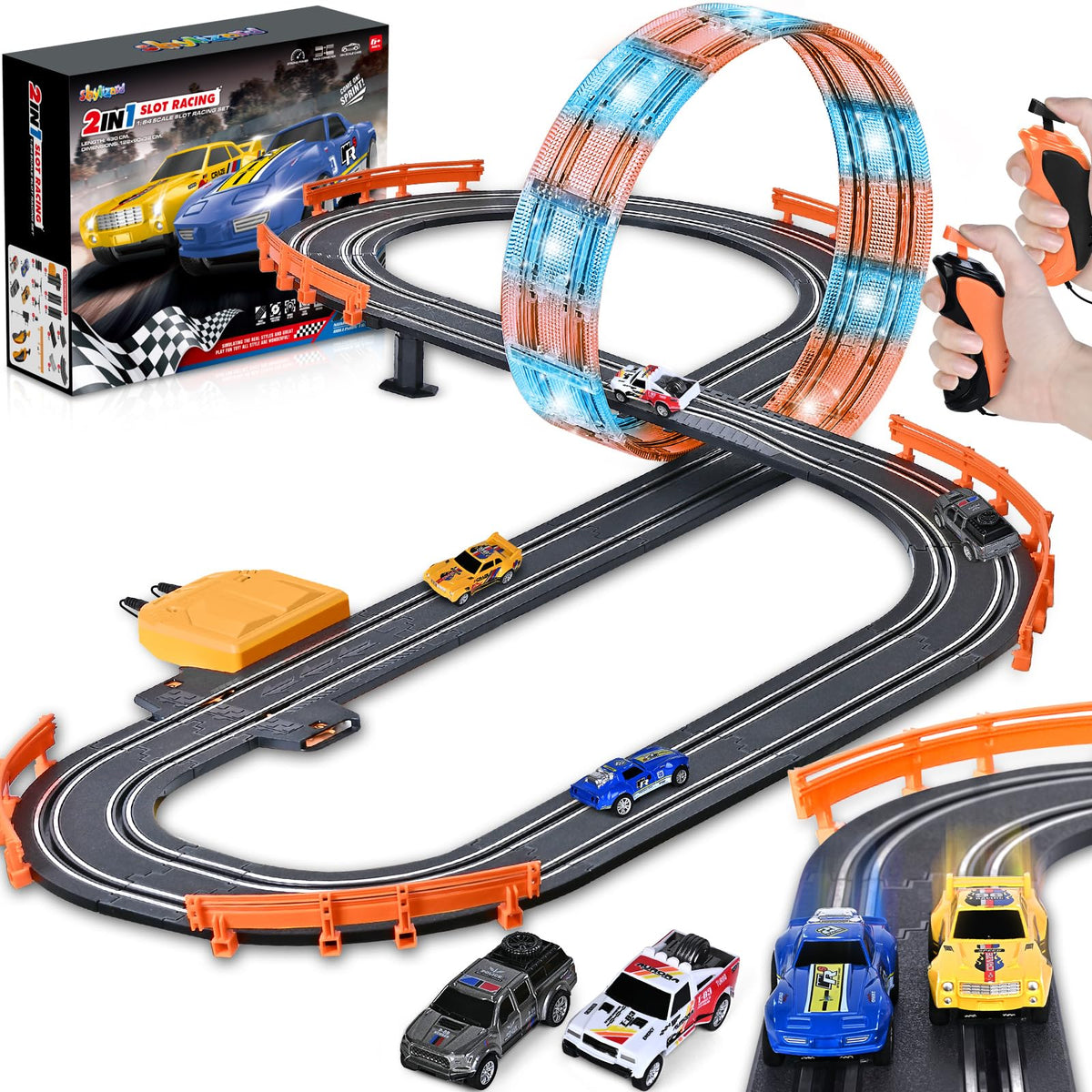 ShyLizard slot track set assembly ideal for quick family setup