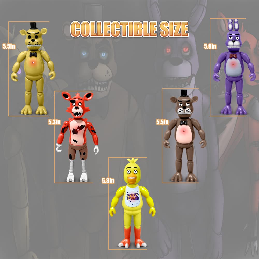 Sibefiy action figures, joints poseable for dynamic play and creative storytelling.