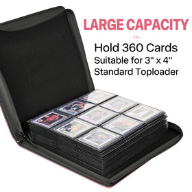 Close-up of pockets with low-friction backing for neat organization.