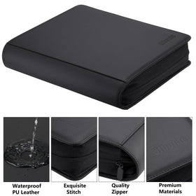 Sibonic silicone zippered closure for easy access and long use.