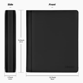 Sibonic side-loading sleeves keep cards secure without compression.