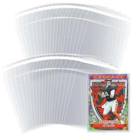 Sibosen toploader sleeve 1000-count pack protecting trading cards with clear visibility