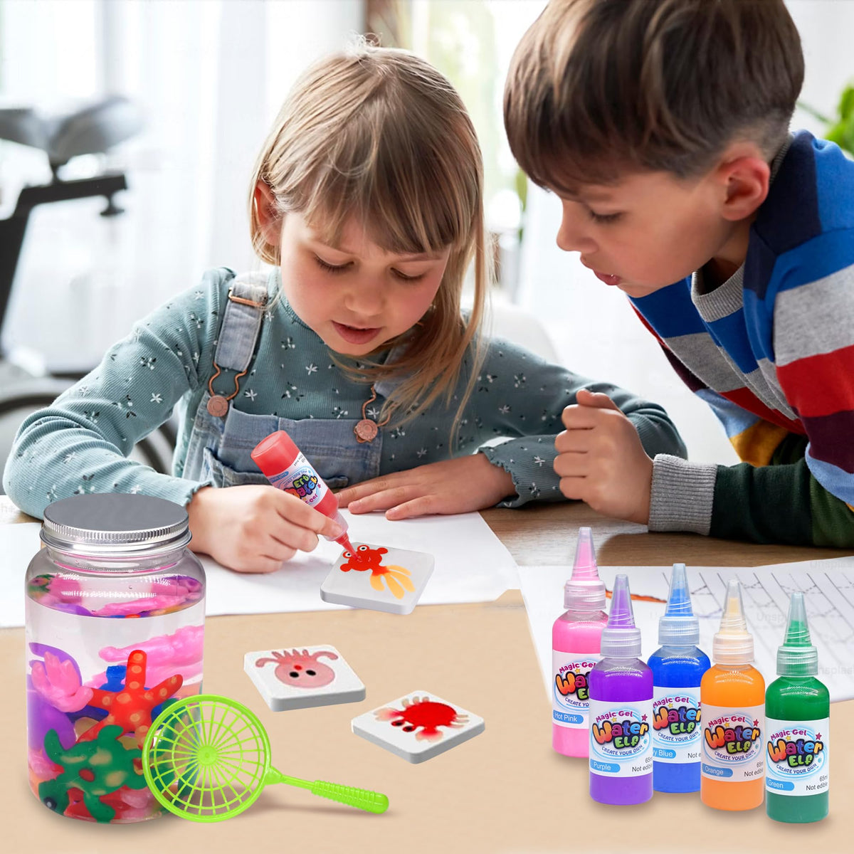 Sidola bright color gels help with color recognition and early learning