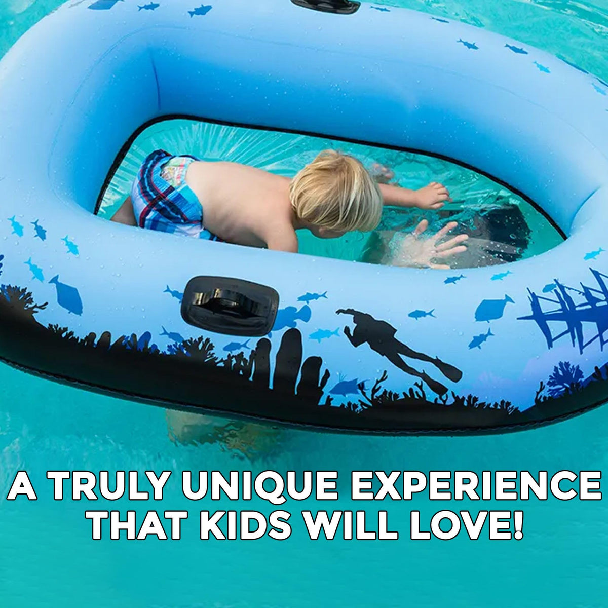 Sieco Design Aquavue Voyager easy inflation with a large air valve
