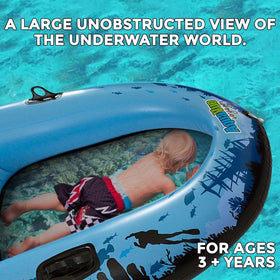 Sieco Design Aquavue Voyager large-capacity raft for family fun on water