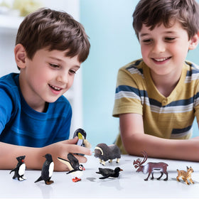 SIENON lynx toy figure detailed texture for scenes