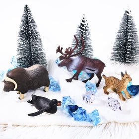 SIENON fake ice rocks for Arctic display and cake decor