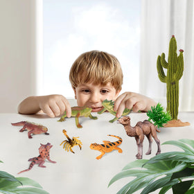 SIENON desert diorama base wood enhances display and storytelling.