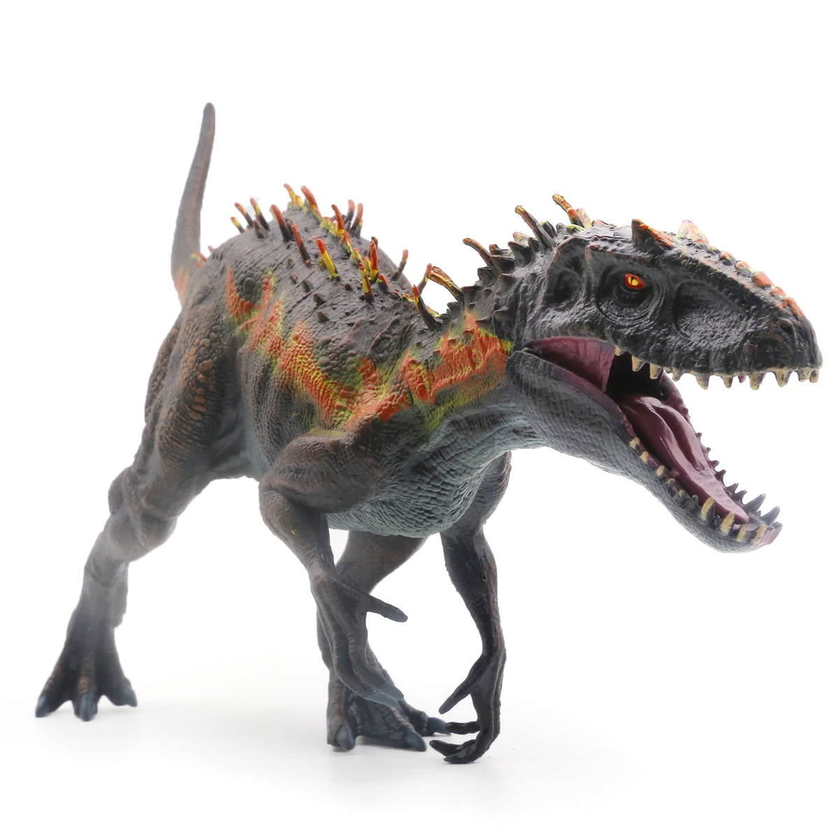 SIENON hand-painted dinosaur figure adds authentic texture and charm