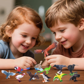 SIENON mini ostrich figurine — durable toy for hands-on learning.