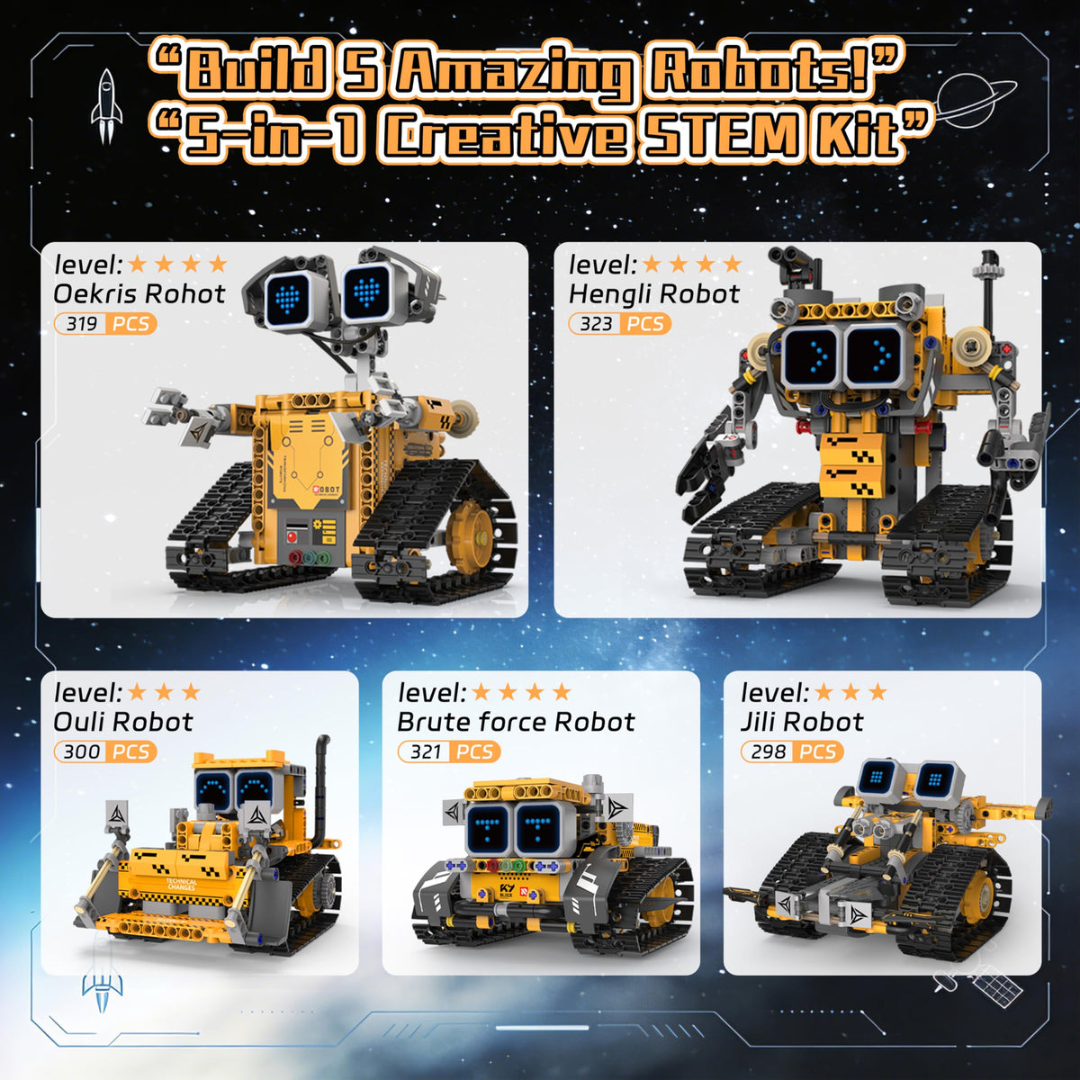 SIGHTEEDA remote-control robot with precise 2.4GHz control for smooth action