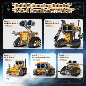 SIGHTEEDA remote-control robot with precise 2.4GHz control for smooth action