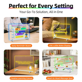 Signsxcel 20 brightness controls for tailored illumination during activities