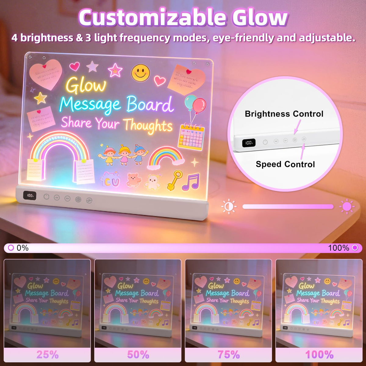 Signsxcel cleaning glove and cloth included for crystal-clear drawing surface.