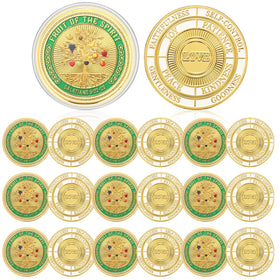 Siifert fruit of the spirit coin love front, pocket reminder of faith and love.
