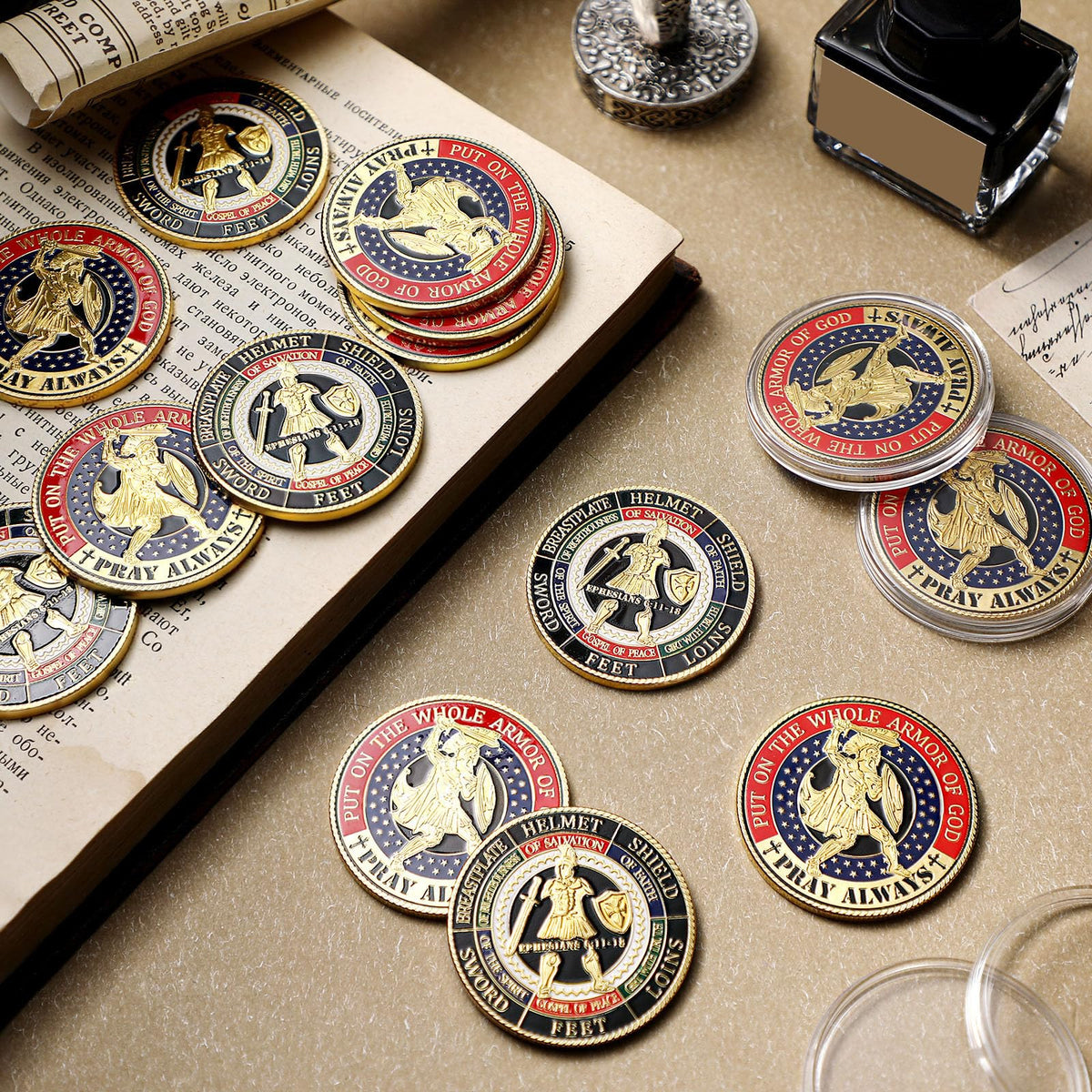 Siifert gift-ready coin set ideal for Veterans Day or Memorial Day tributes.