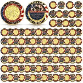 Siifert military challenge coins front view with classic design and faith-inspired message.