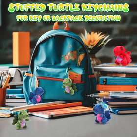 Siifert plush dragon keychain size reference; compact 12–14 cm for portability.